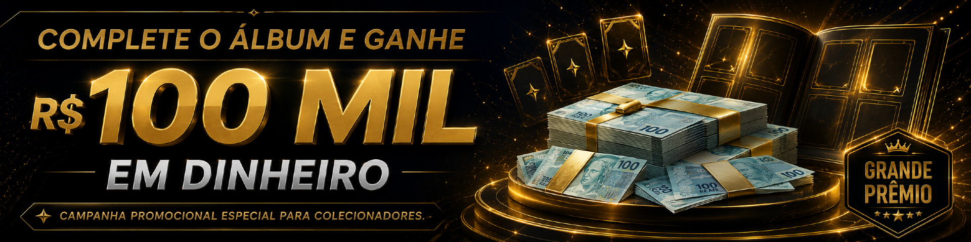 Banner da página inicial